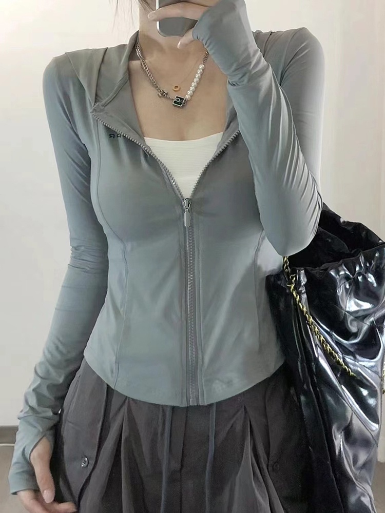 Summer Clothing Wear - ay een Ice Silk Hooded UV