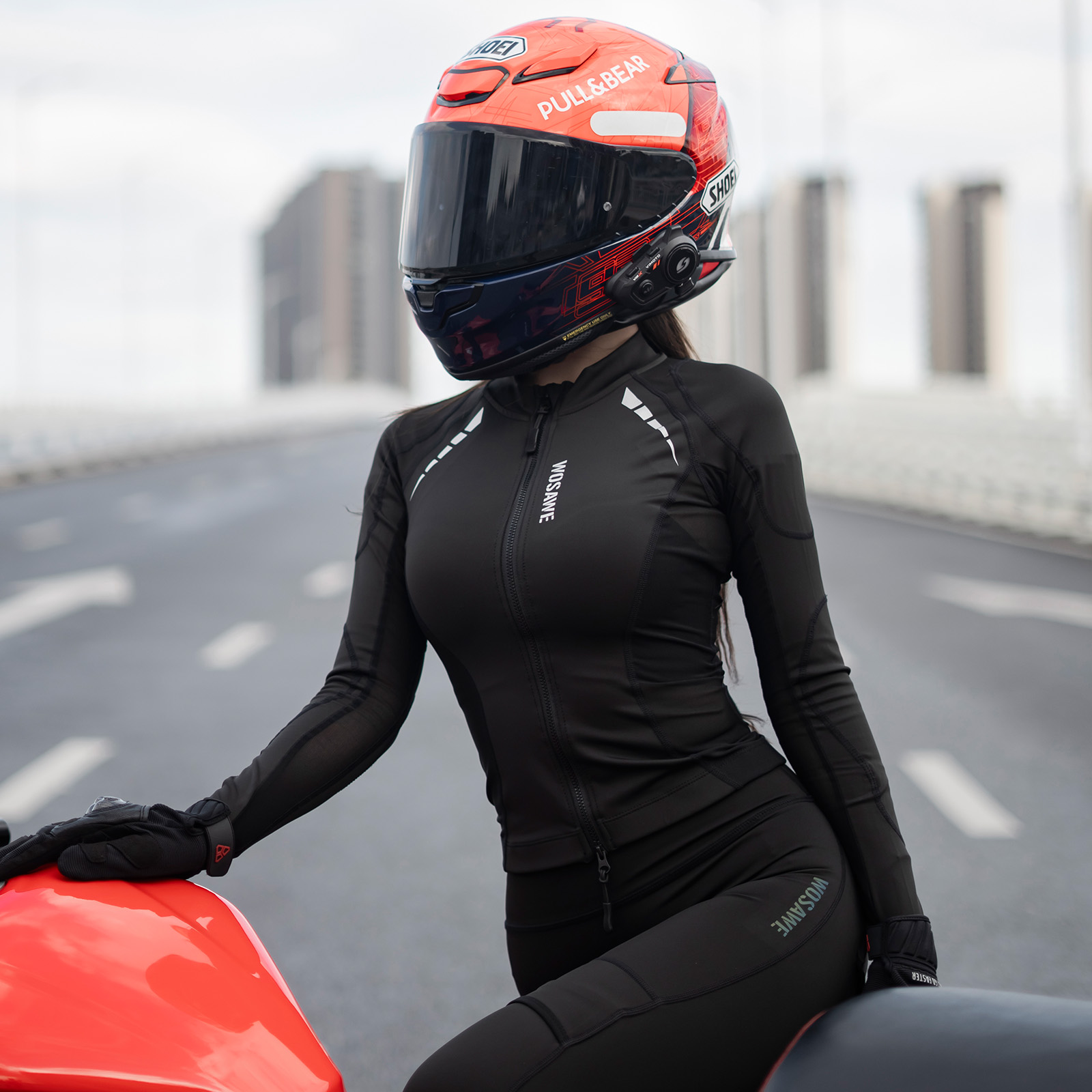 Summer Clothing Motorcycle - WOSAWE Women Motorcycle Jacket Summer Mesh
