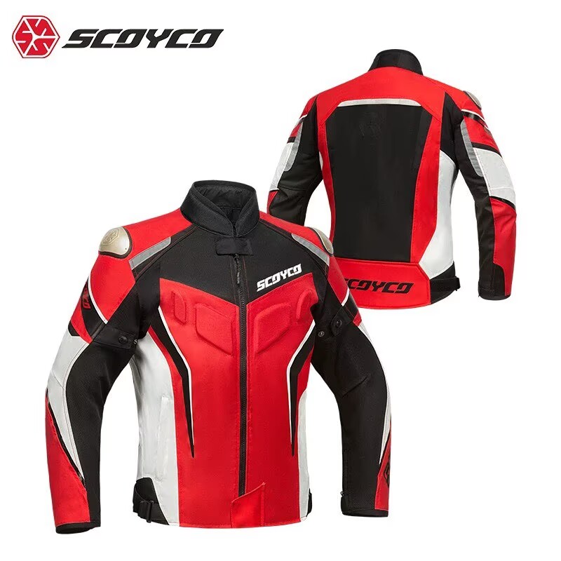 Summer Clothing Motorcycle - SCOYCO Summer Ventilated Mesh CE Motorcycle