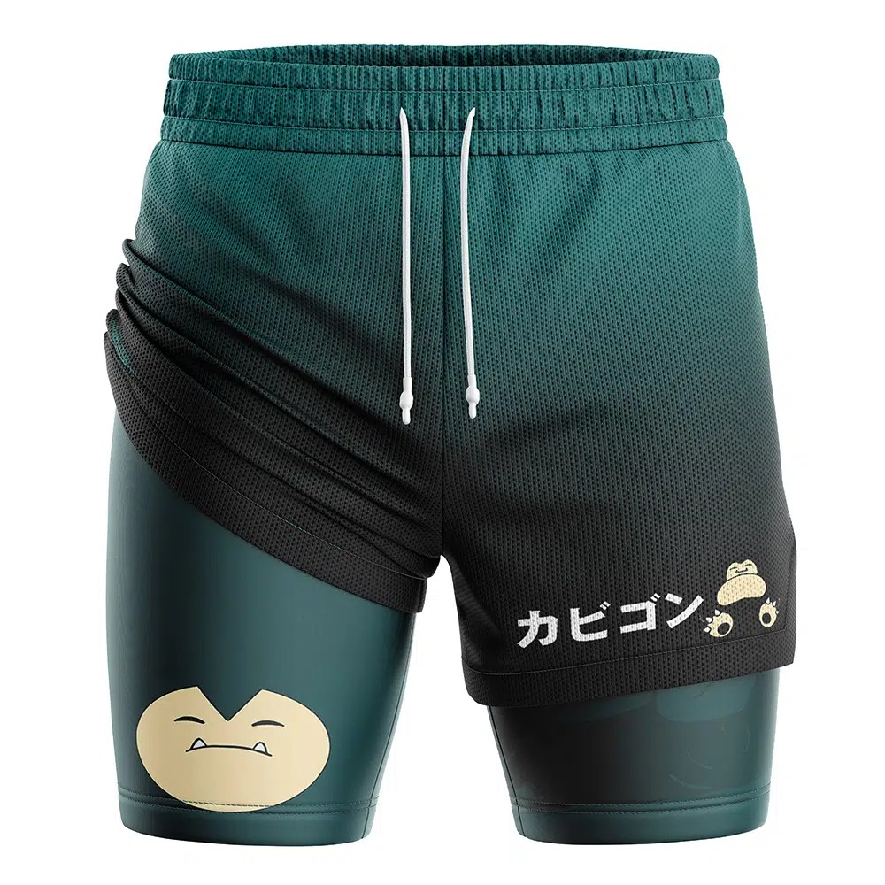 Summer Clothing Layering - Bandai Pocket Monster Snorlax Anime Unisex