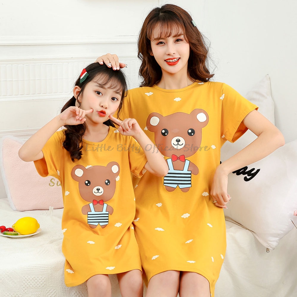 Summer Clothing Teens - Summer Mom Daughter Night Dress Family