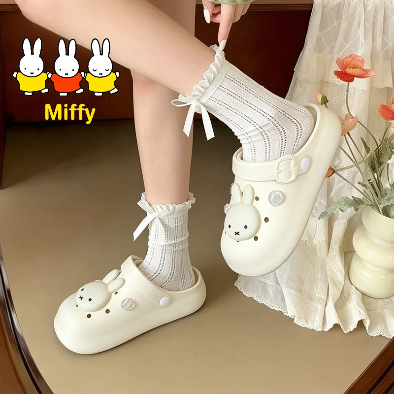 Summer Away Clothing - Kawaii Miffy Slippers Cute Cartoon EVA