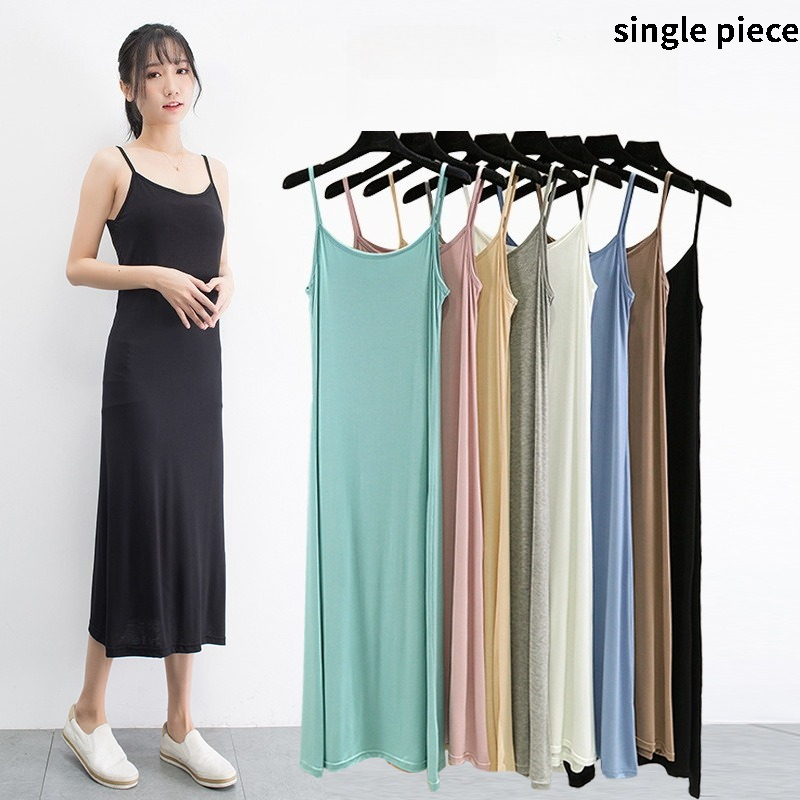 Summer Clothing For Petite Women - Modal Camisole Vest Dress for Women