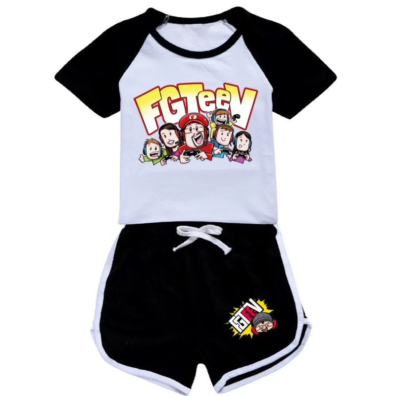 Summer Clothing Girls - AIAI 2025Fgteeve Kids Clothes Boys Girls
