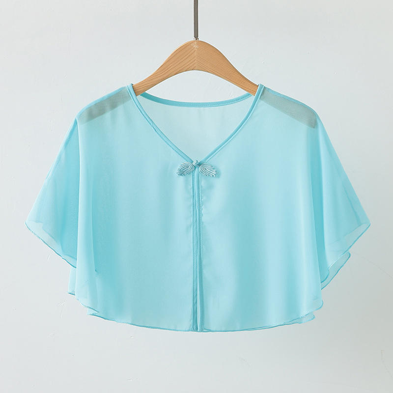 Summer Clothing Wear - Spring Chiffon Short Outer Wear Sunscreen