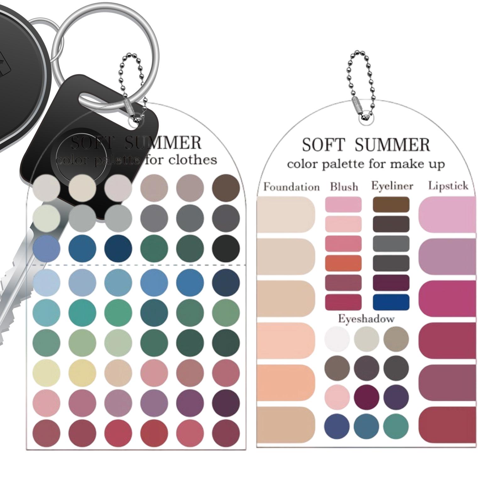 Color Palette Cards Soft Summe - Summer Clothing Color Palette recension och pris