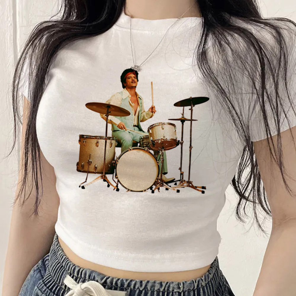 Bruno Mars crop top teen anime - Summer Clothing Teens recension och pris