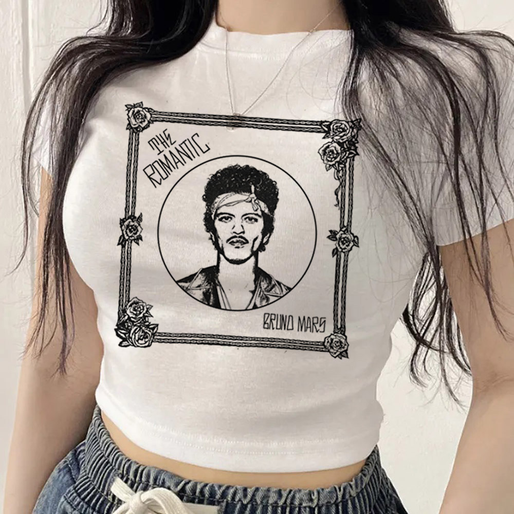 Bruno Mars crop top teen anime - Summer Clothing Teens recension och pris