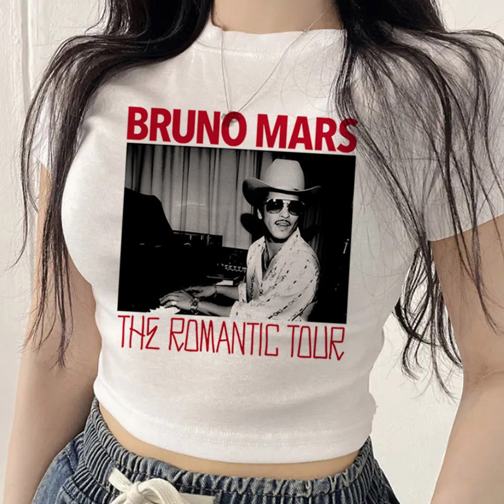 Bruno Mars crop top teen anime - Summer Clothing Teens recension och pris