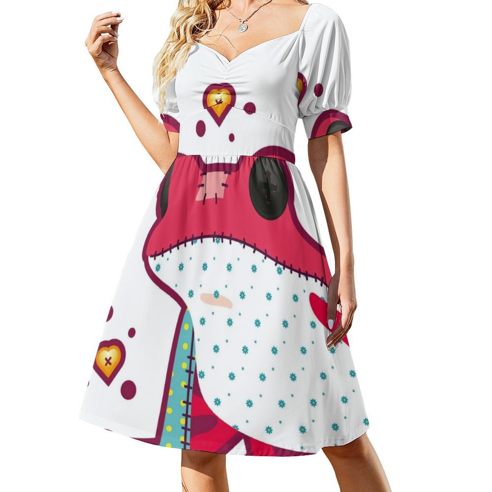 Ragdoll Frog Bohemian Sleevele - Summer Clothing For A Beach recension och pris