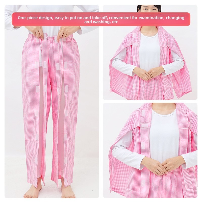 Full Open Stick Patient Pajama - Summer Clothing Wear recension och pris