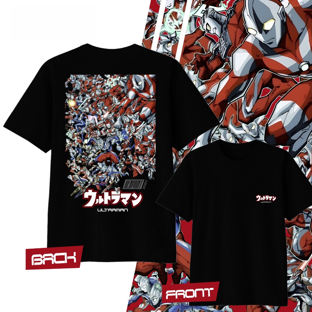 Anime Ultraman Printed Cotton  - Summer Clothing Gifts recension och pris