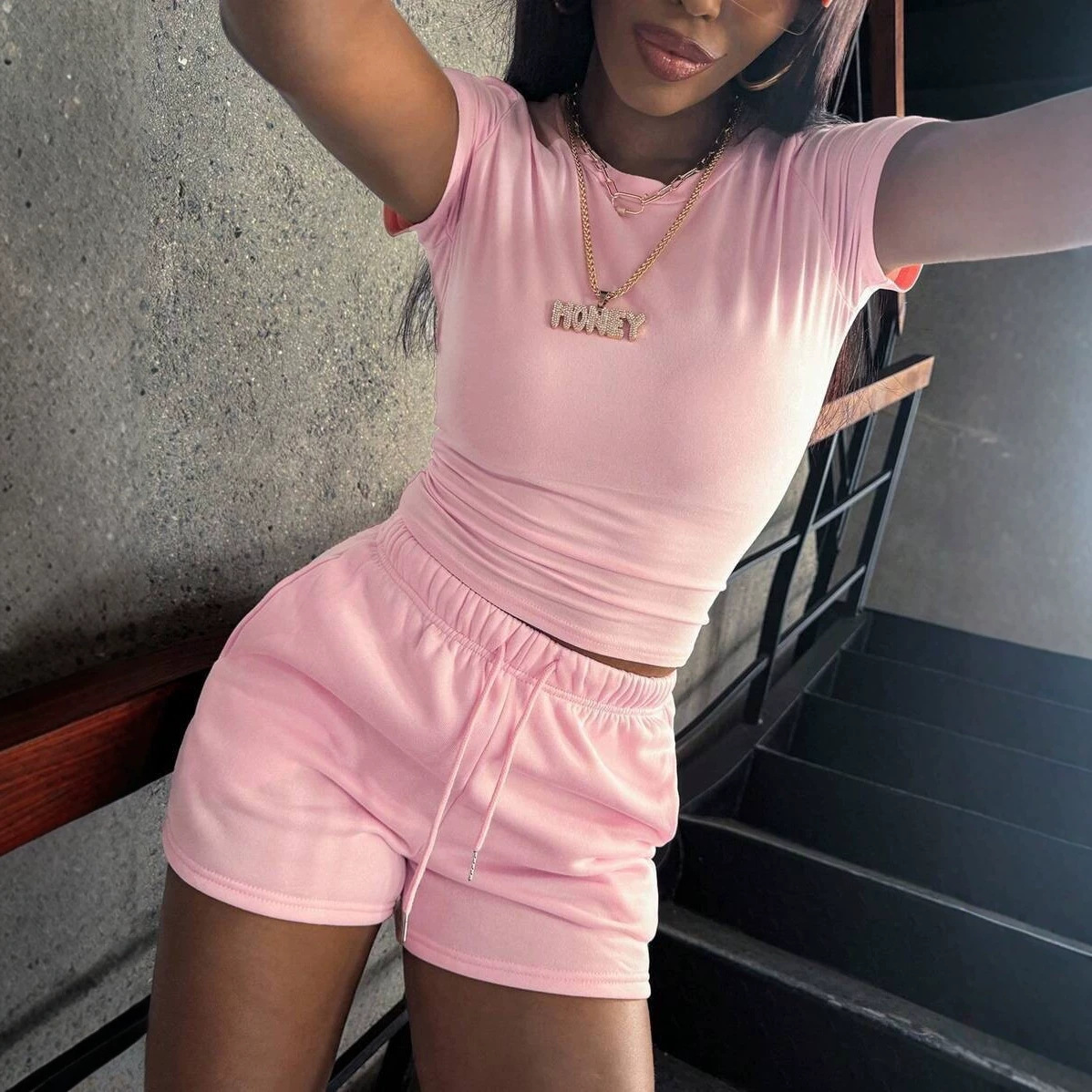 Fashion Women's 2-piece Slim F - Summer Clothing Girls recension och pris