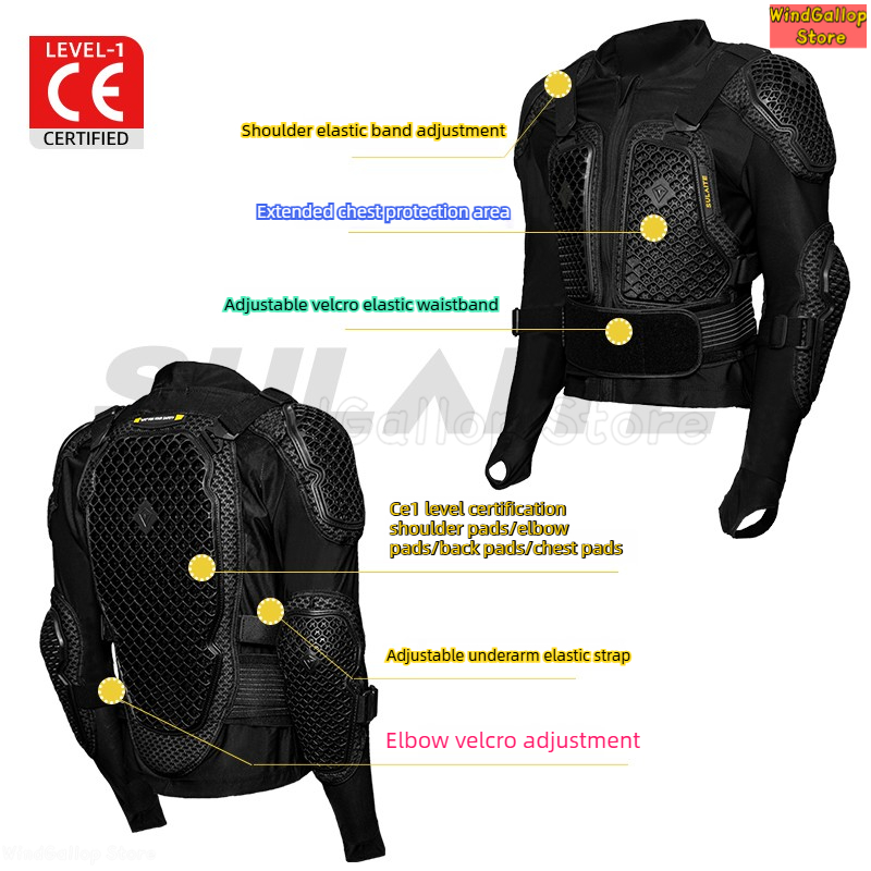Motorcycle riding armor clothi - Summer Clothing Motorcycle recension och pris
