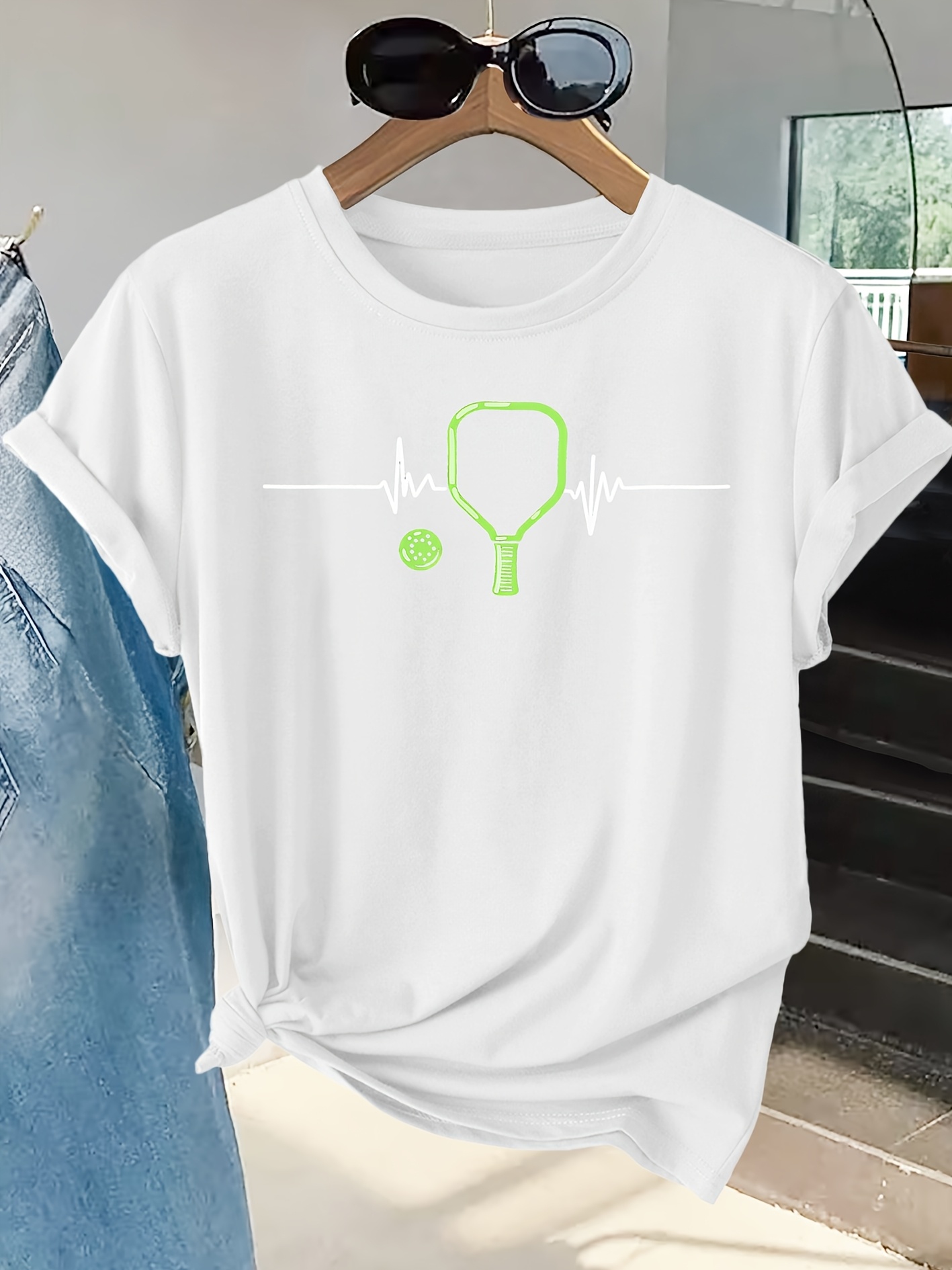 Women's T-shirt Racket Heartbe - Summer Clothing Pictures recension och pris