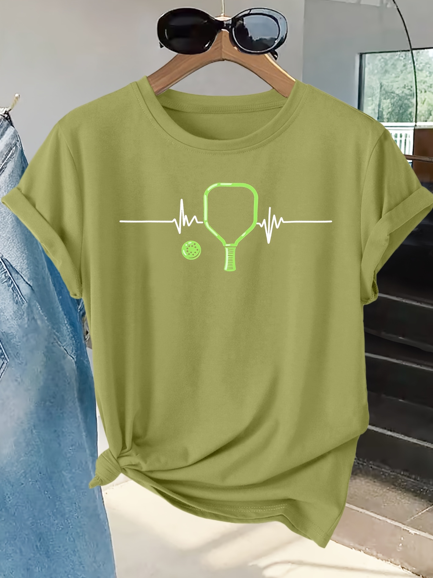 Women's T-shirt Racket Heartbe - Summer Clothing Pictures recension och pris