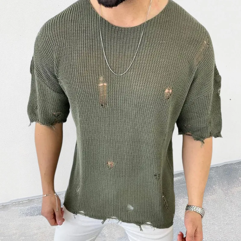 2025 Summer New Men's Solid Co - Summer Clothing Men 2025 recension och pris