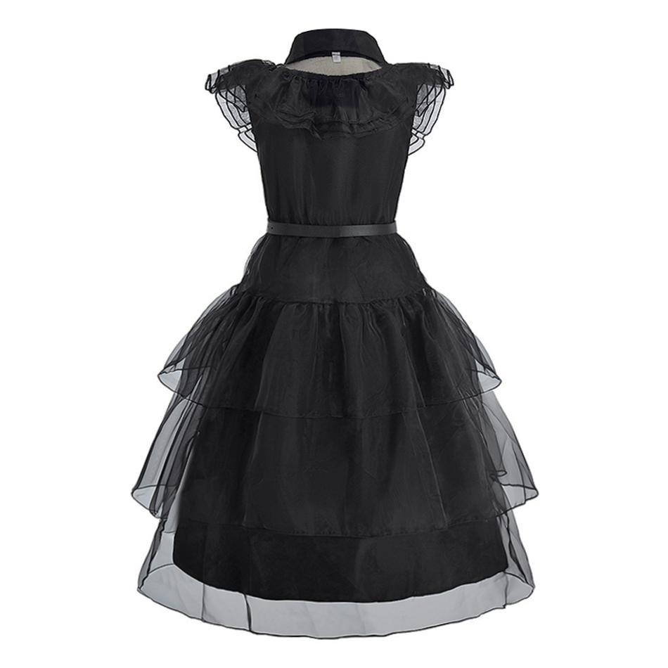 Girl Costume Kids Cosplay Blac - Summer Clothing Layering recension och pris