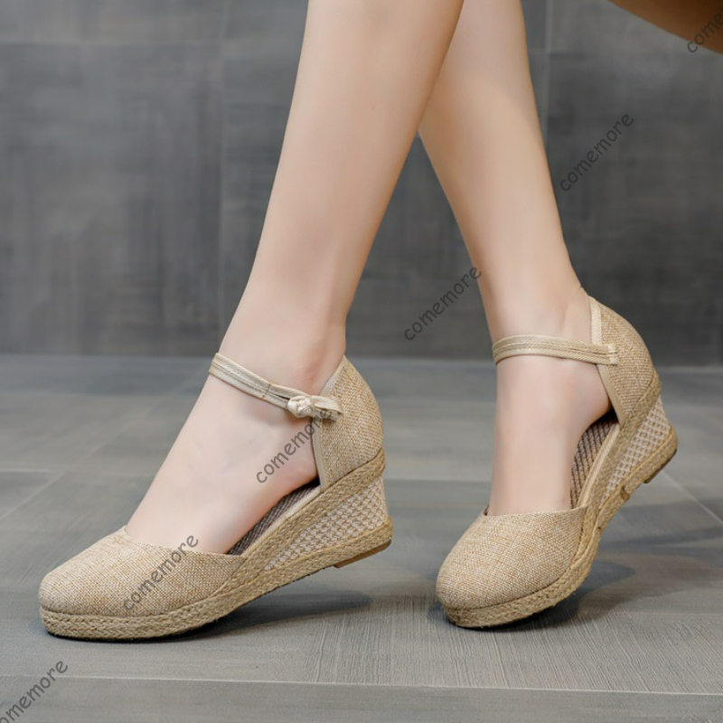 Comemore Sandals High Heel Sum - Espadrille Sandal Women recension och pris