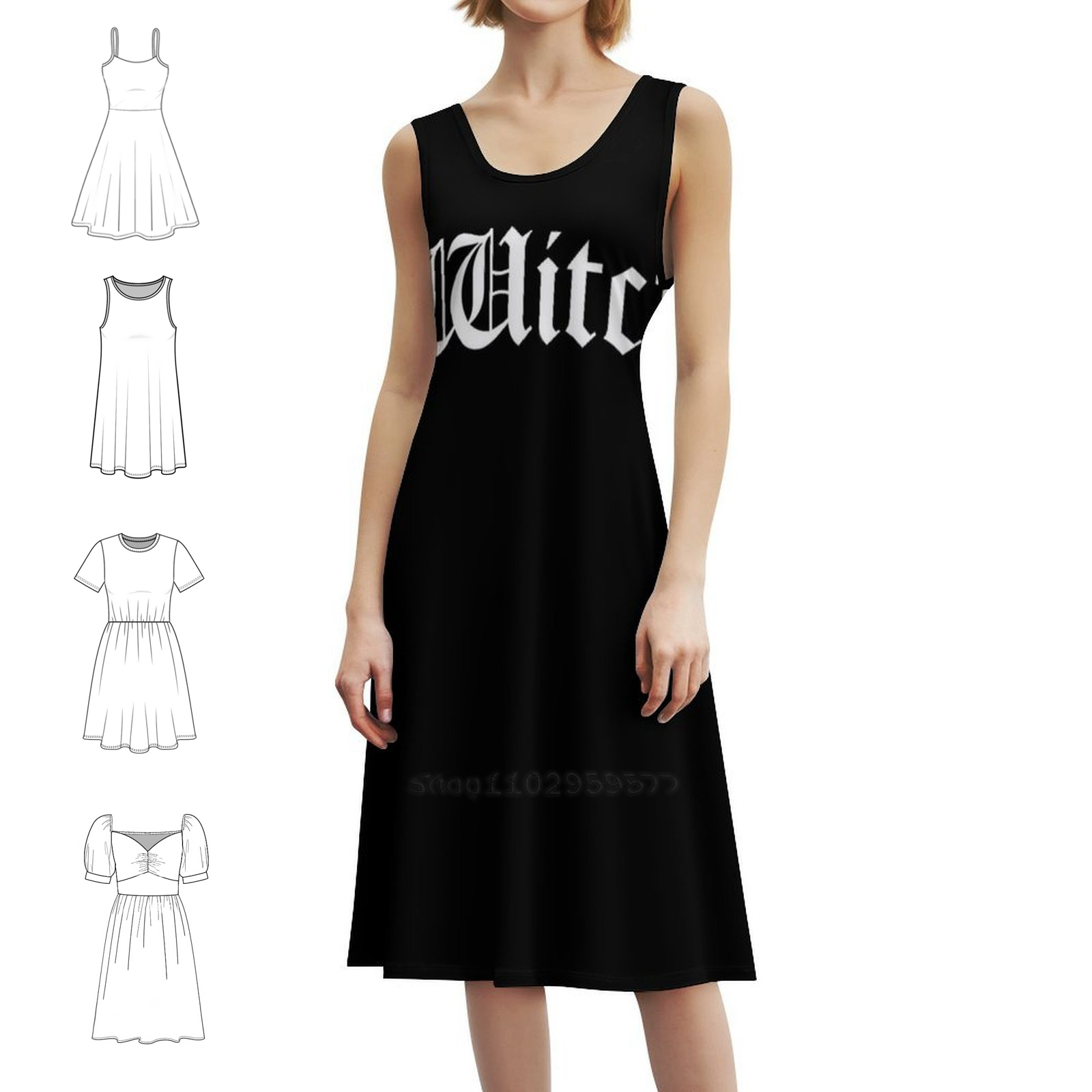 Witch Bohemian Sleeveless Dres - Summer Clothing For A Beach recension och pris