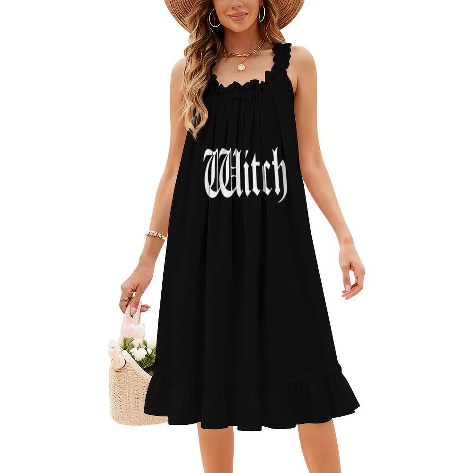 Witch Bohemian Sleeveless Dres - Summer Clothing For A Beach recension och pris