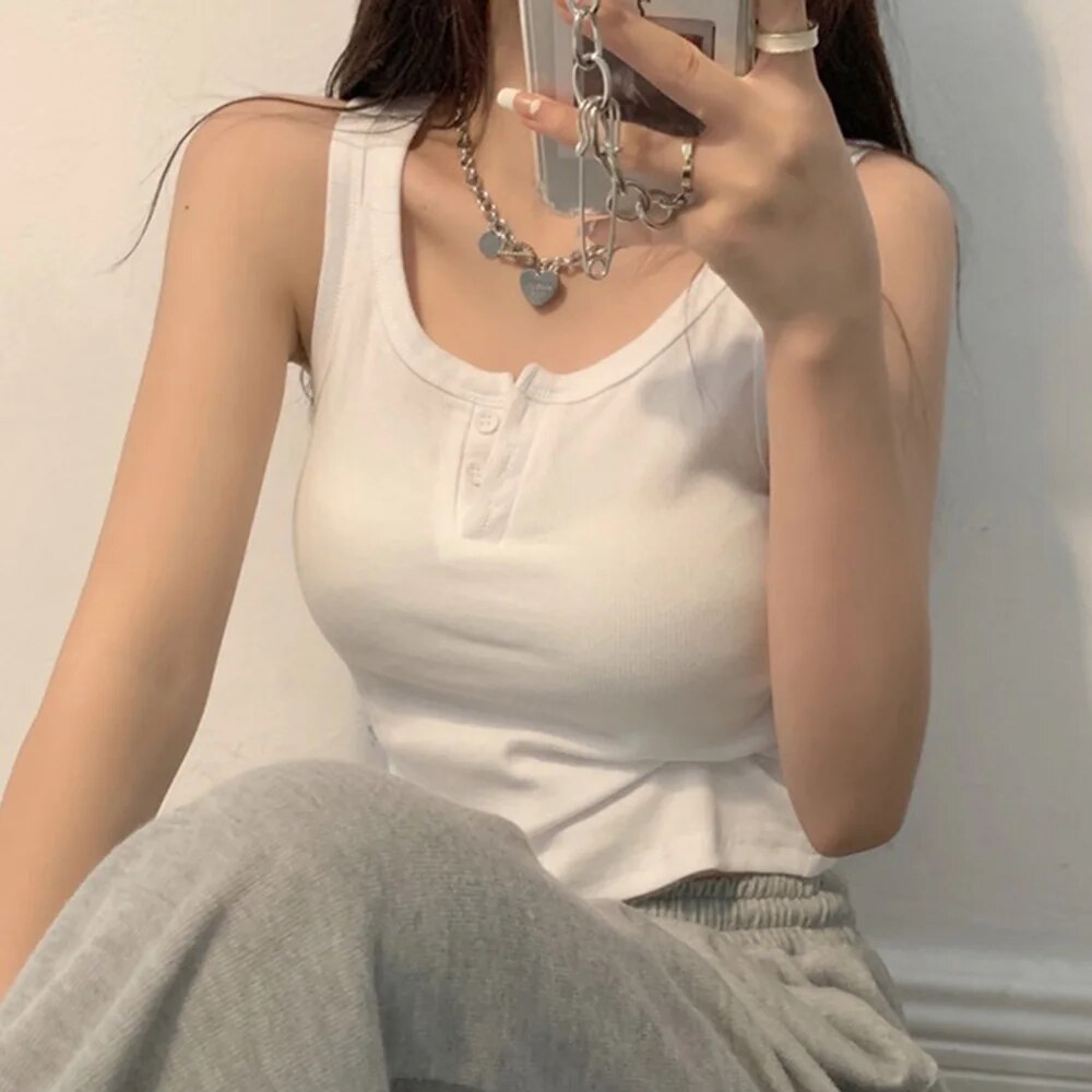 Tank Top for Women Ribbed Butt - Summer Clothing Teens recension och pris