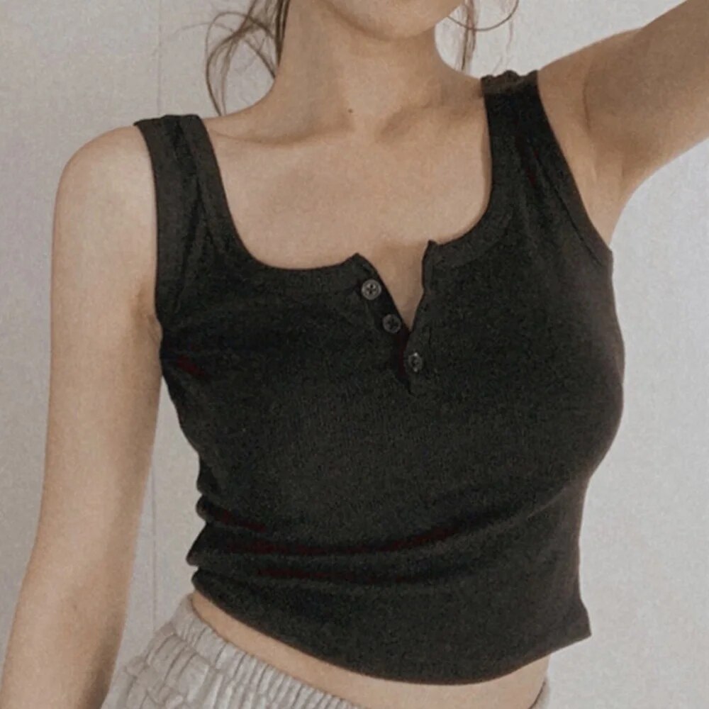 Tank Top for Women Ribbed Butt - Summer Clothing Teens recension och pris