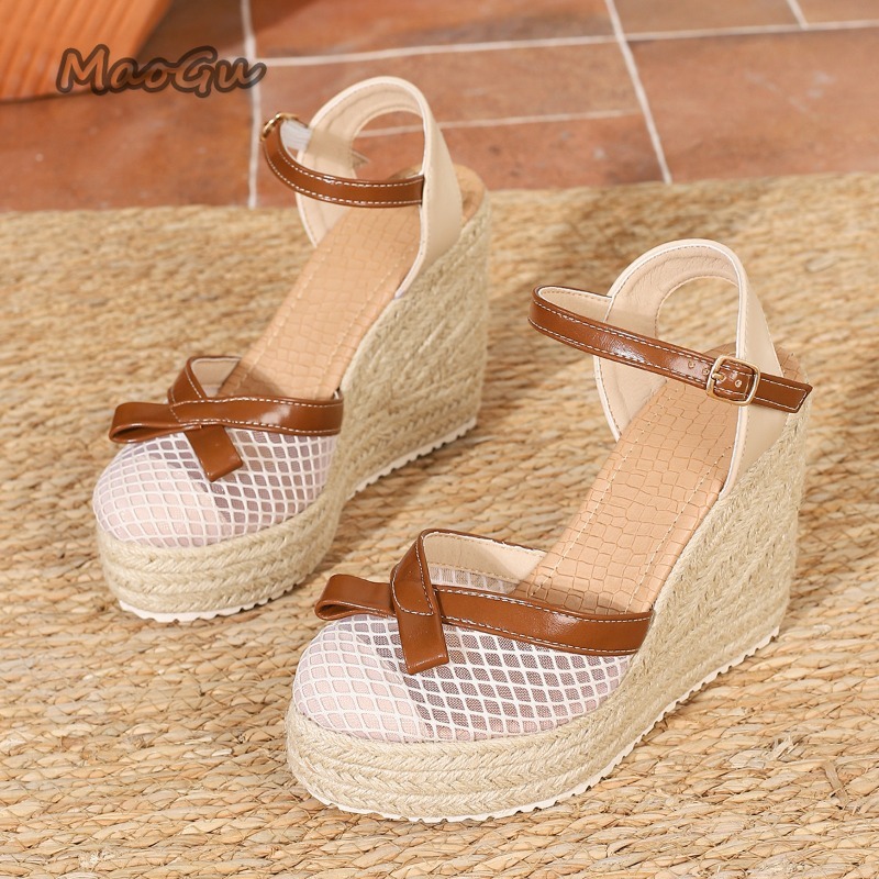 Size42 Women's Mesh Bow Espadr - Espadrille Sandal Women recension och pris