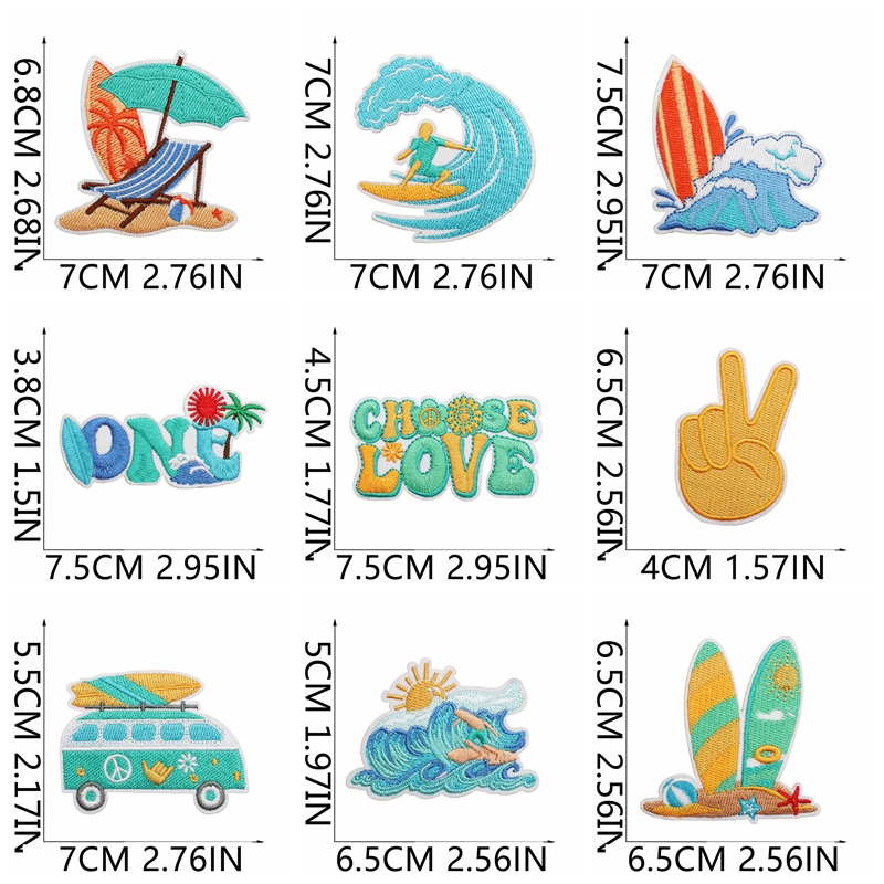 10PCS/lots Summer Beach Themed - Summer Clothing Pictures recension och pris