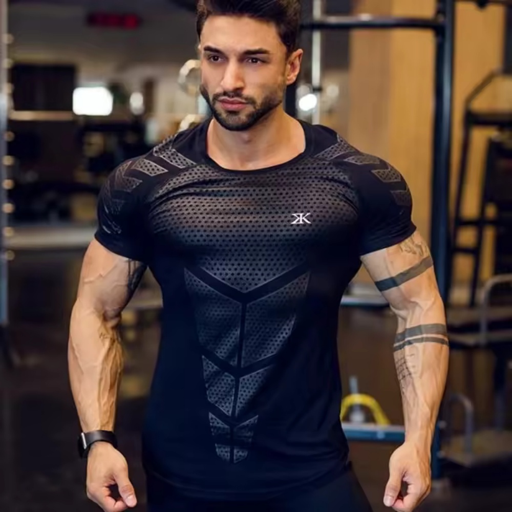 2025 Men Running Sports T-shir - Summer Clothing Men 2025 recension och pris