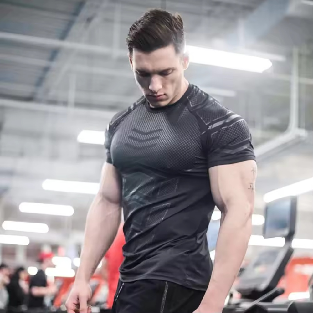 2025 Men Running Sports T-shir - Summer Clothing Men 2025 recension och pris