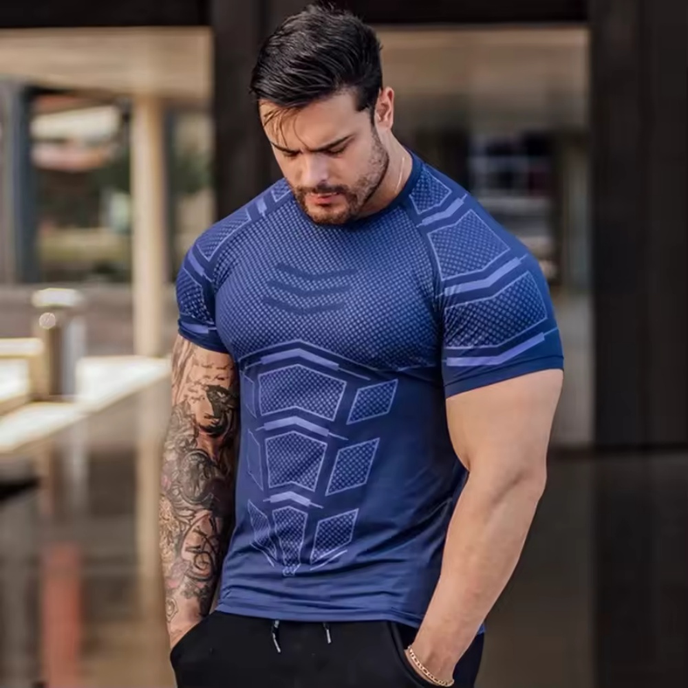 2025 Men Running Sports T-shir - Summer Clothing Men 2025 recension och pris