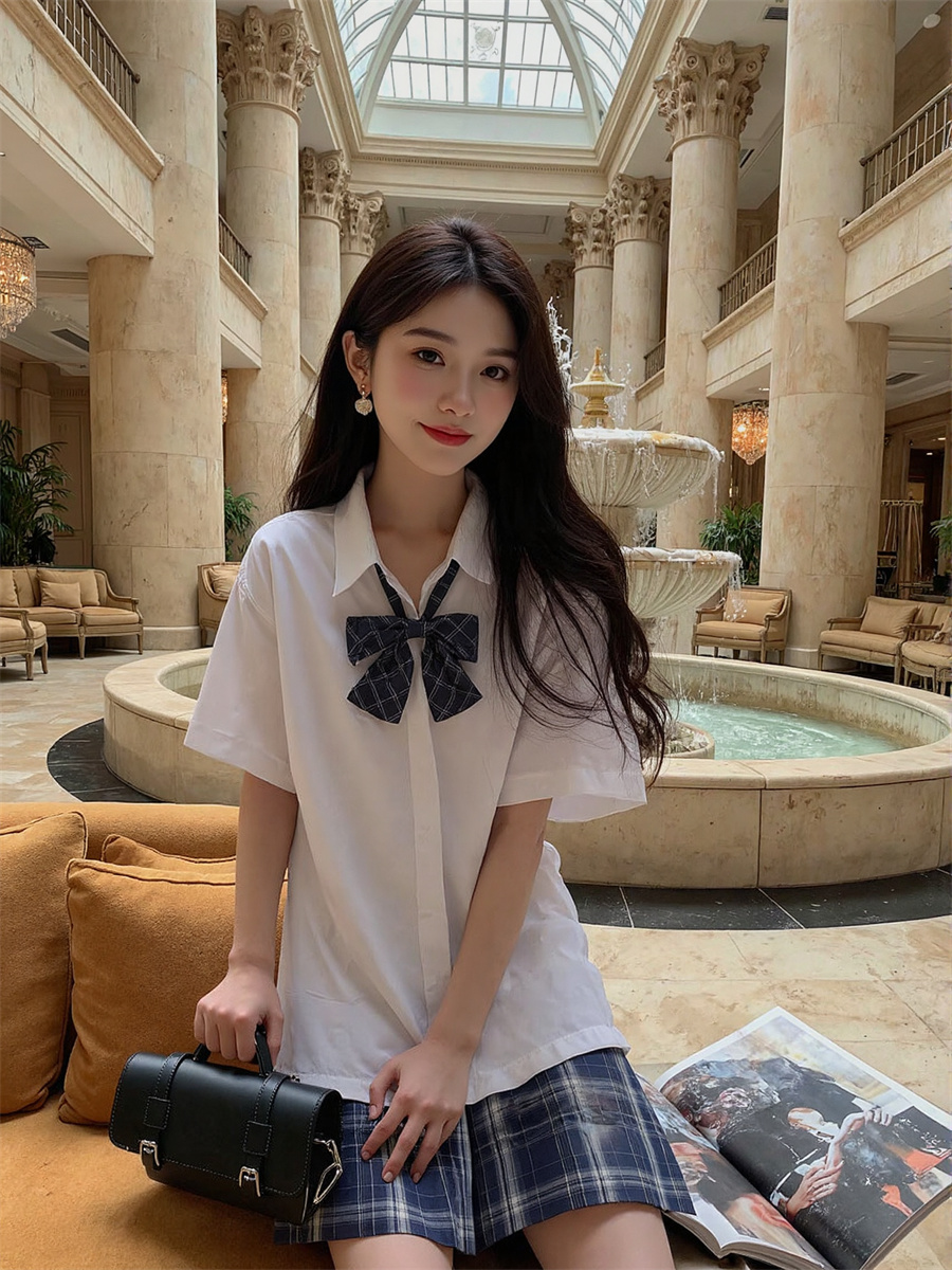Short Sleeve Korean Style Shir - Summer Clothing Trends For Women recension och pris