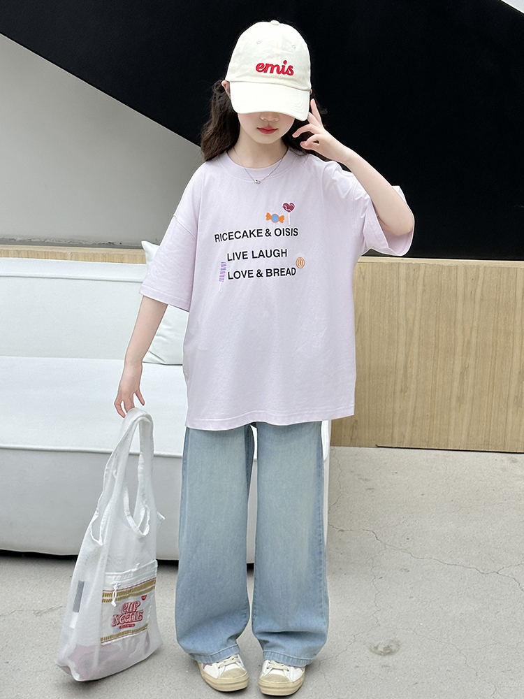 Girls Summer ort Sve T-irt Set - Summer Clothing Girls recension och pris