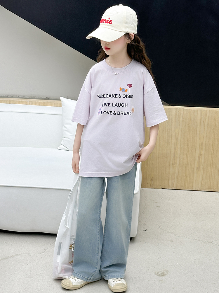 Girls Summer ort Sve T-irt Set - Summer Clothing Girls recension och pris
