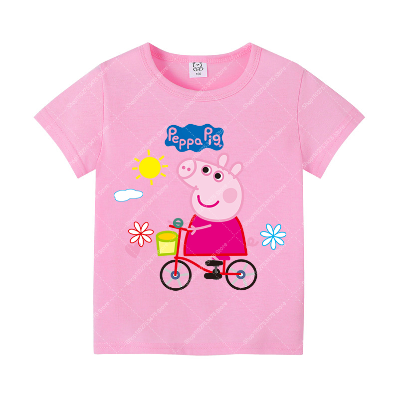 Kids Girl Cute Cotton T-shirt  - Summer Clothing Girls recension och pris