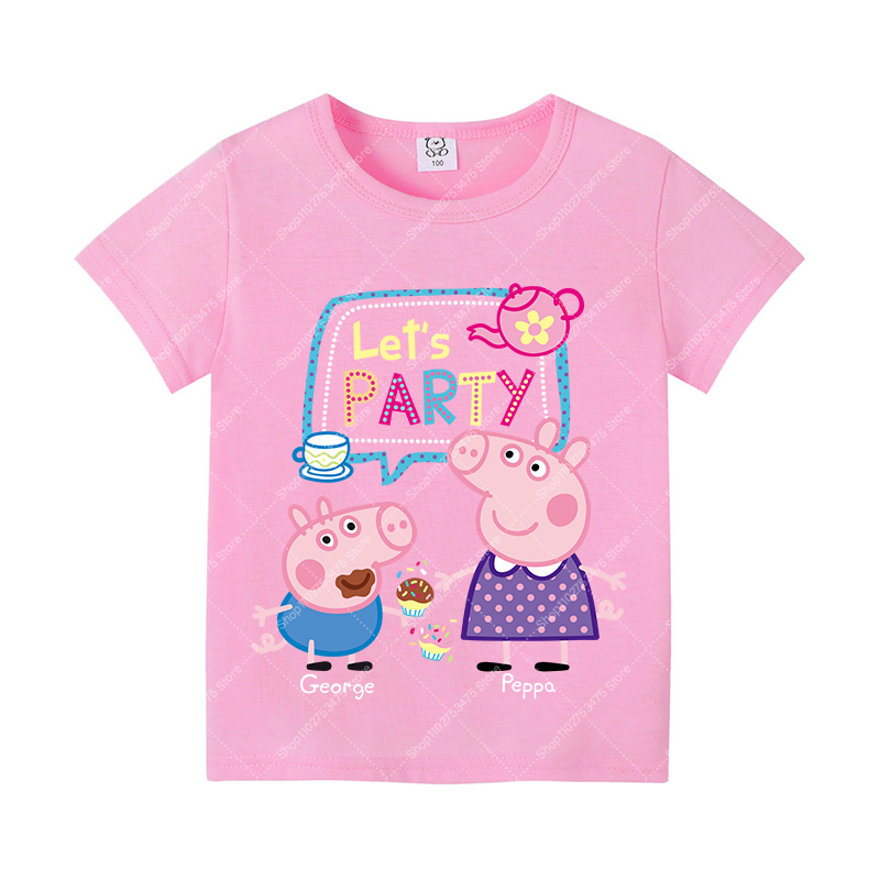 Kids Girl Cute Cotton T-shirt  - Summer Clothing Girls recension och pris