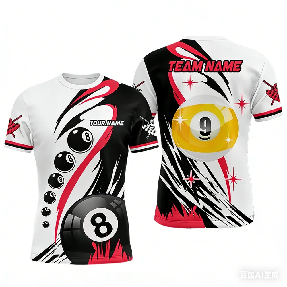 Fashion Billiards Sports Men's - Summer Clothing Names recension och pris