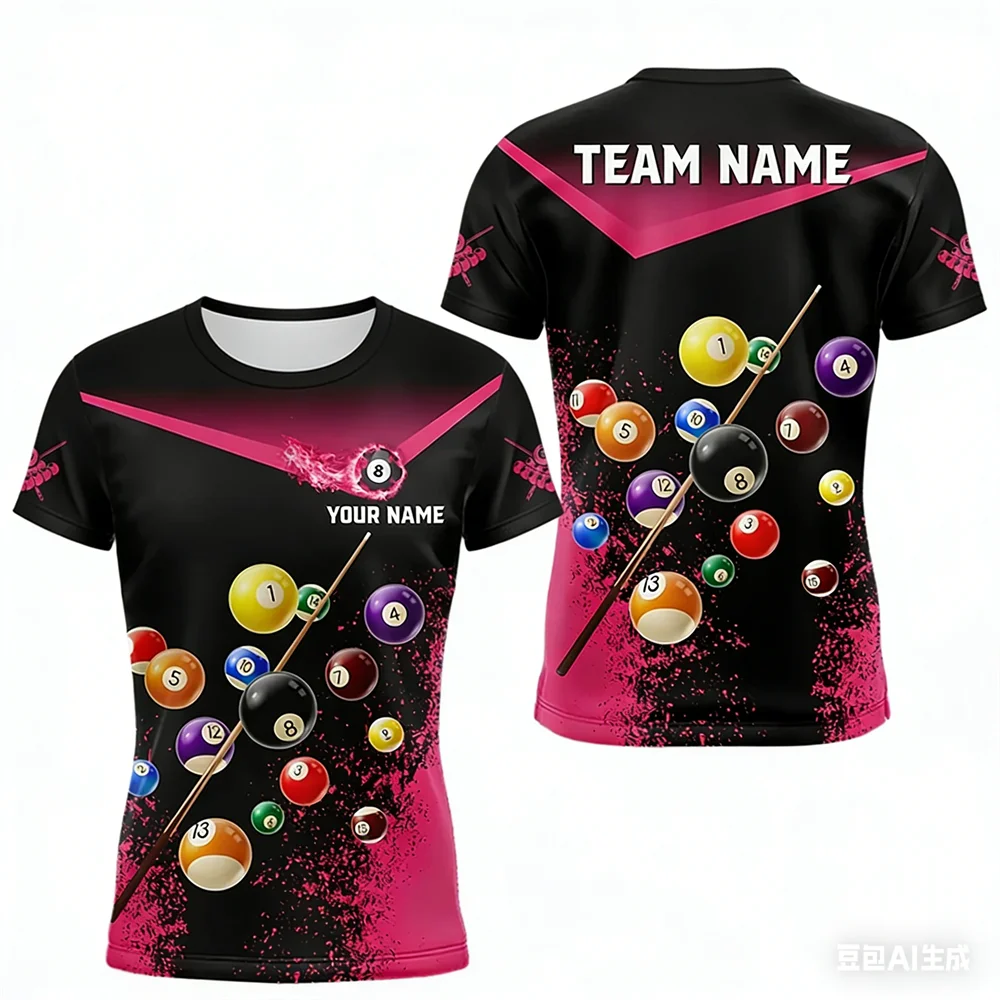 Fashion Billiards Sports Men's - Summer Clothing Names recension och pris