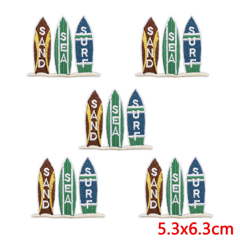 10PCS Summer Beach Wave Embroi - Summer Clothing Pictures recension och pris