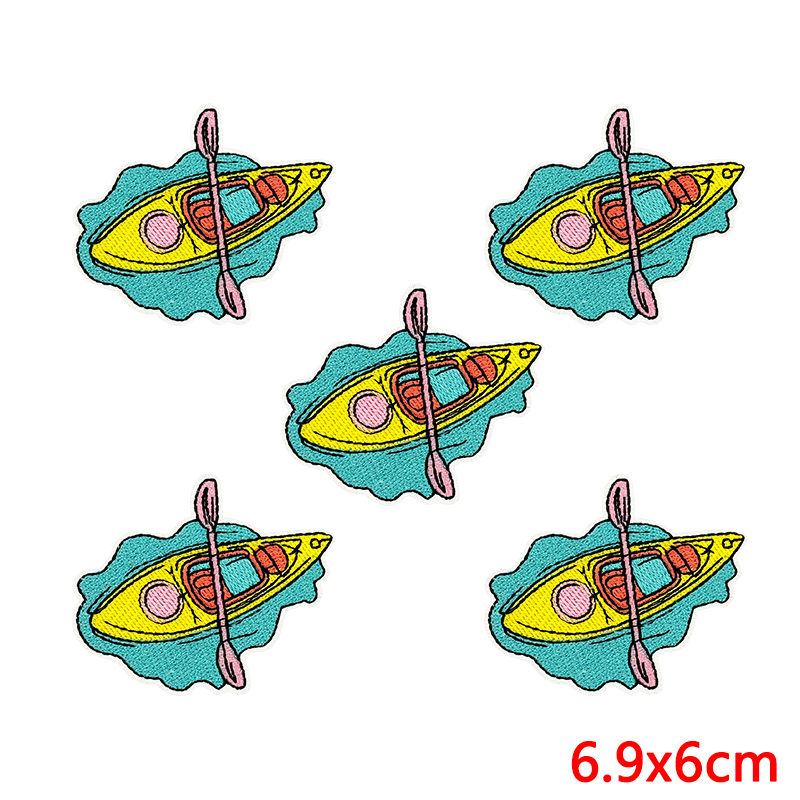 10PCS Summer Beach Wave Embroi - Summer Clothing Pictures recension och pris