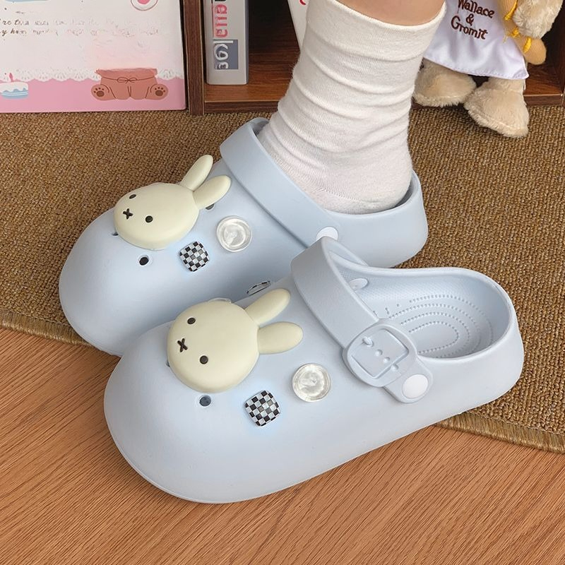 Kawaii Miffy Slippers Cute Car - Summer Away Clothing recension och pris