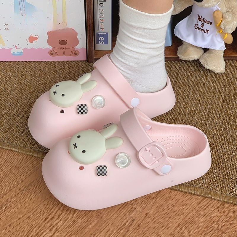 Kawaii Miffy Slippers Cute Car - Summer Away Clothing recension och pris