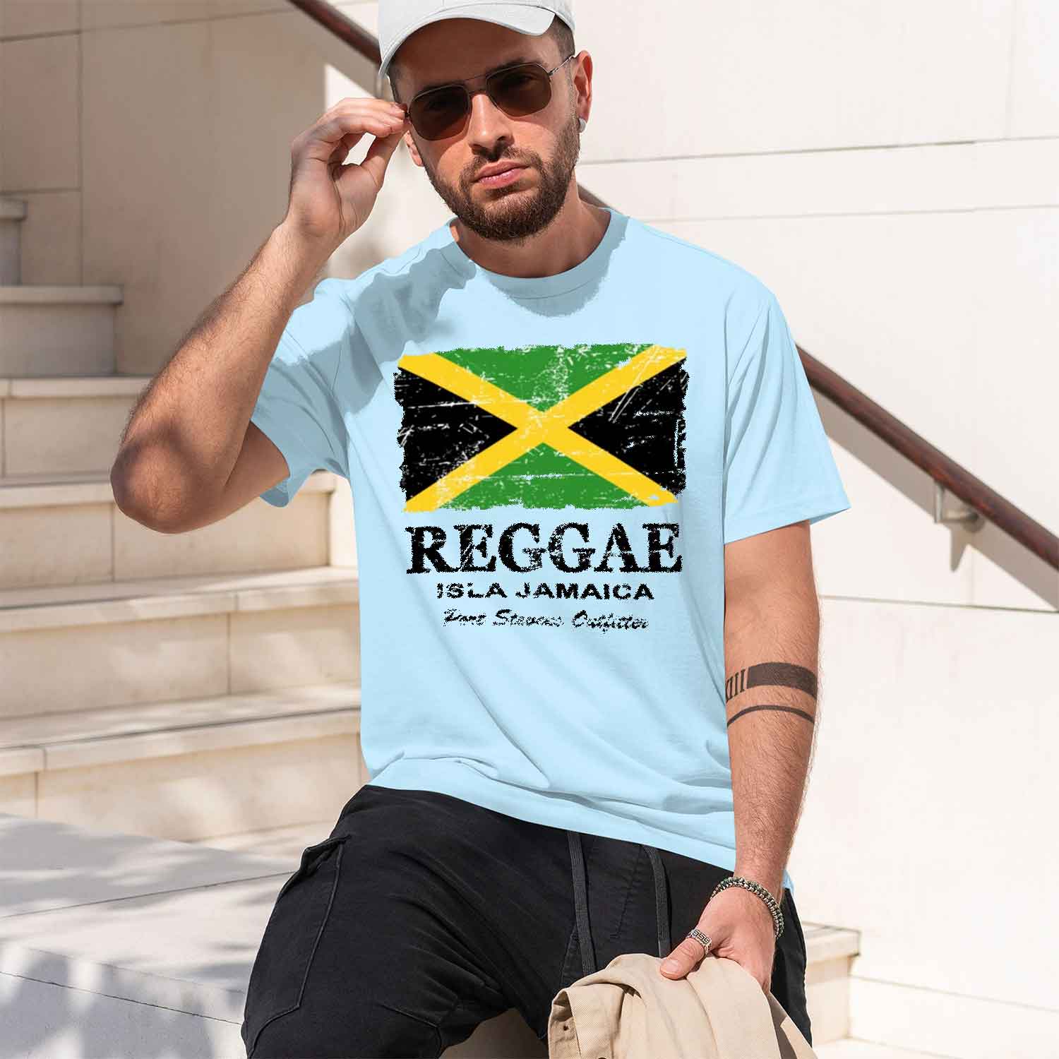 Rae Jamaa Flag T-shirt Vintage - Summer Rae Clothing recension och pris