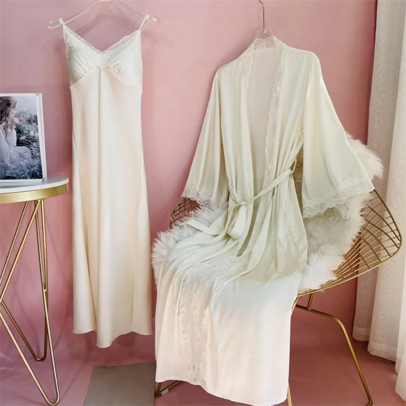 New Female Long Robe Nightgown - Summer House Clothing recension och pris