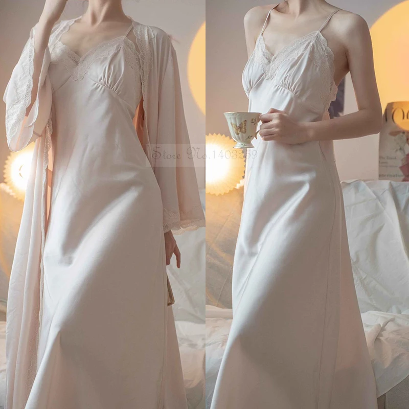New Female Long Robe Nightgown - Summer House Clothing recension och pris