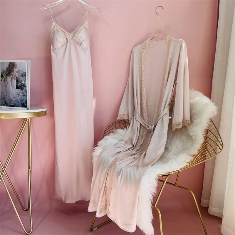New Female Long Robe Nightgown - Summer House Clothing recension och pris