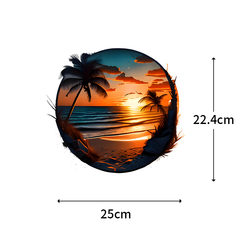 25CM Summer Beach and Sunset I - Summer Clothing Pictures recension och pris