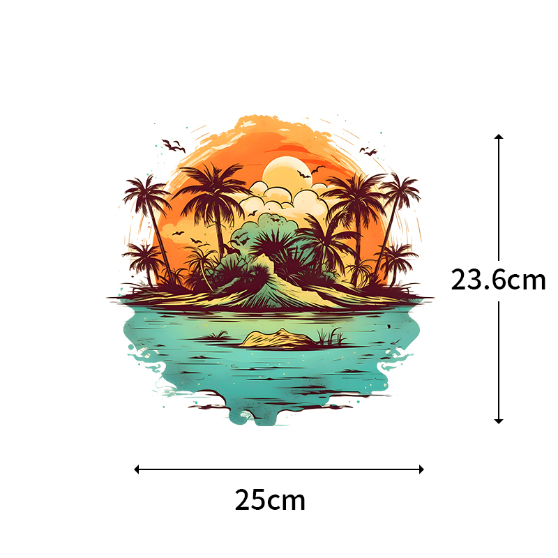 25CM Summer Beach and Sunset I - Summer Clothing Pictures recension och pris