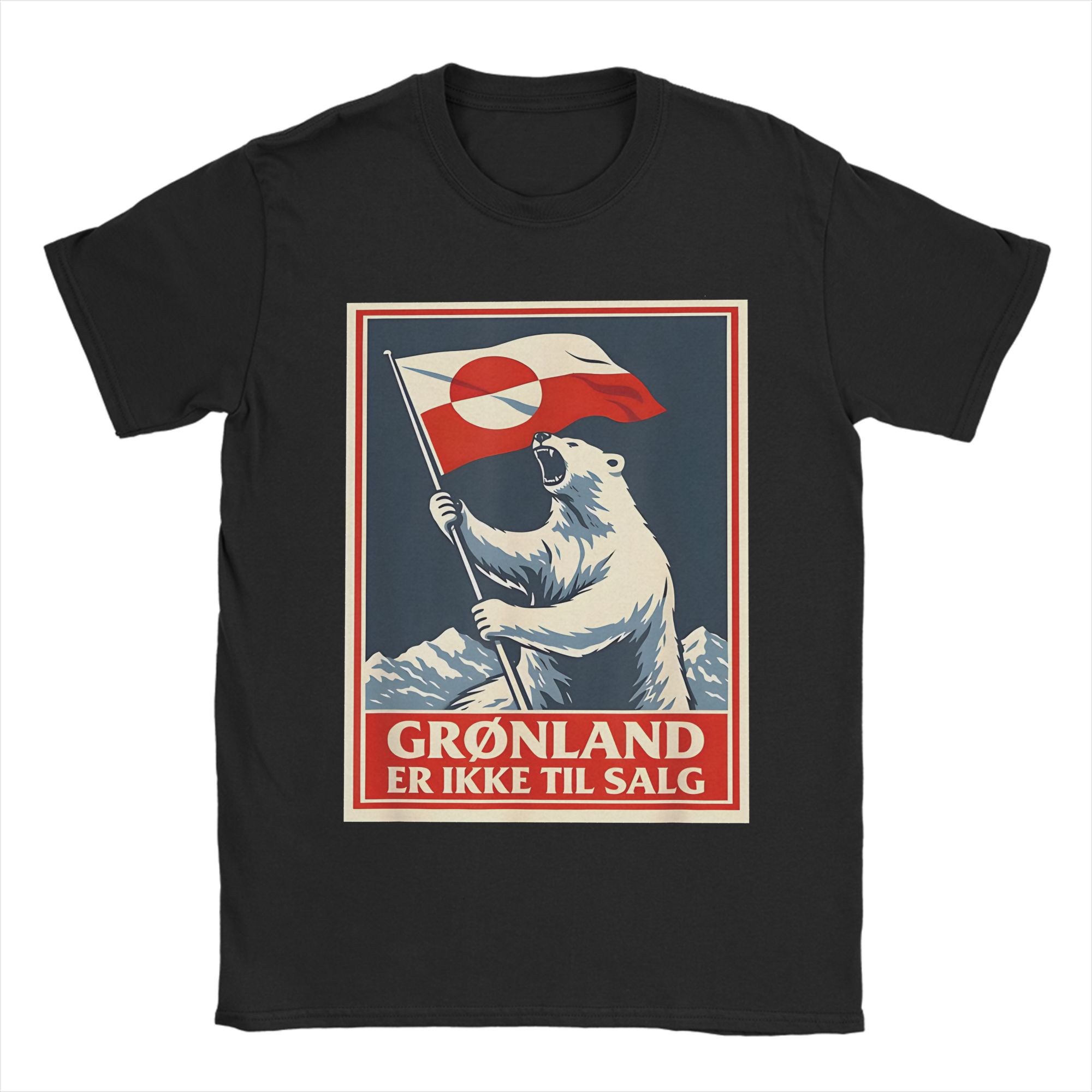 Funny I Stand with Greenland F - Summer Away Clothing recension och pris